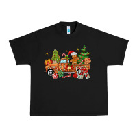 Black christmas gingerbread truck Urban Heavy Tee - MaliasSmallBusiness