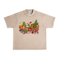 French Oak christmas gingerbread truck Urban Heavy Tee - MaliasSmallBusiness