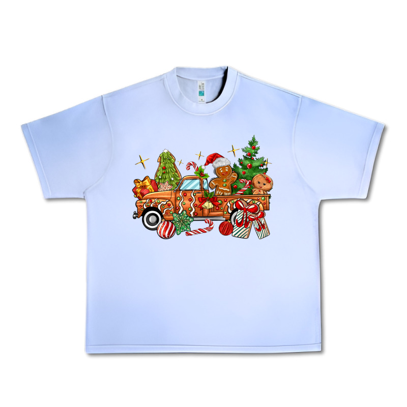 Christmas Gingerbread Truck Urban Heavy Tee by MaliasSmallBusiness | Teevron