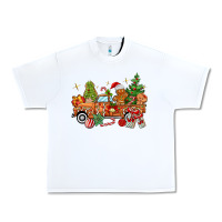 White christmas gingerbread truck Urban Heavy Tee - MaliasSmallBusiness