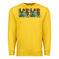 Lemon Mama Turquoise Tooled Premium Sweatshirt - CowCowDesign
