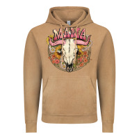Vintage Camel bullskull mama Vintage Hoodie - NancyCooperArtShop