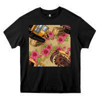 Black trencher chain seamless pattern Heavy Core Tee - BundleAndBundleShop