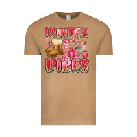 Vintage Camel pink winter vibes Vintage Tee - MaliasSmallBusiness