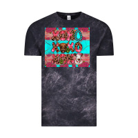 Cloud Black xoxo calf heifer Vintage Tee - JahusDesignShop