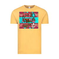 Vintage Mustard xoxo calf heifer Vintage Tee - JahusDesignShop