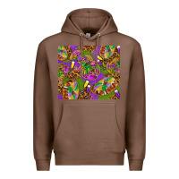 Chestnut Mardi Gras with crabs tumbler Premium Hoodie - HowdyJamesFarm