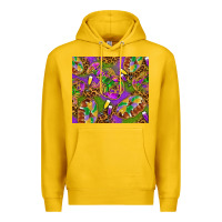 Lemon Mardi Gras with crabs tumbler Premium Hoodie - HowdyJamesFarm