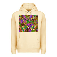 Pina Colada Mardi Gras with crabs tumbler Premium Hoodie - HowdyJamesFarm