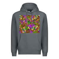 Rock Mardi Gras with crabs tumbler Premium Hoodie - HowdyJamesFarm
