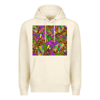 Sandshell Mardi Gras with crabs tumbler Premium Hoodie - HowdyJamesFarm