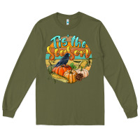Army Green tis' the season Long Sleeve Tee - LillyAllenDesigns