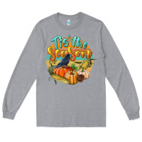 Heather Grey tis' the season Long Sleeve Tee - LillyAllenDesigns