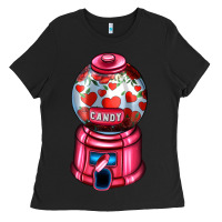 Black love and candy machine Ladies Tee - AdoDesignShop