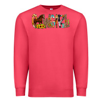 Cardinal Cowgirl Horse Min Premium Sweatshirt - CowCowDesign
