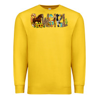 Lemon Cowgirl Horse Min Premium Sweatshirt - CowCowDesign