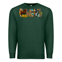 Sports Green Cowgirl Horse Min Premium Sweatshirt - CowCowDesign