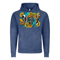 Vintage Denim choose joy Vintage Hoodie - NancyCooperArtShop