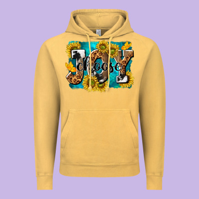 Choose Joy Vintage Hoodie Designed By Nancycooperartshop