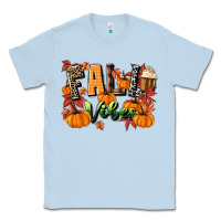 Dusty Blue fall vibes Classic Tee - MaliasSmallBusiness