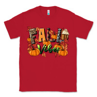 Red fall vibes Classic Tee - MaliasSmallBusiness