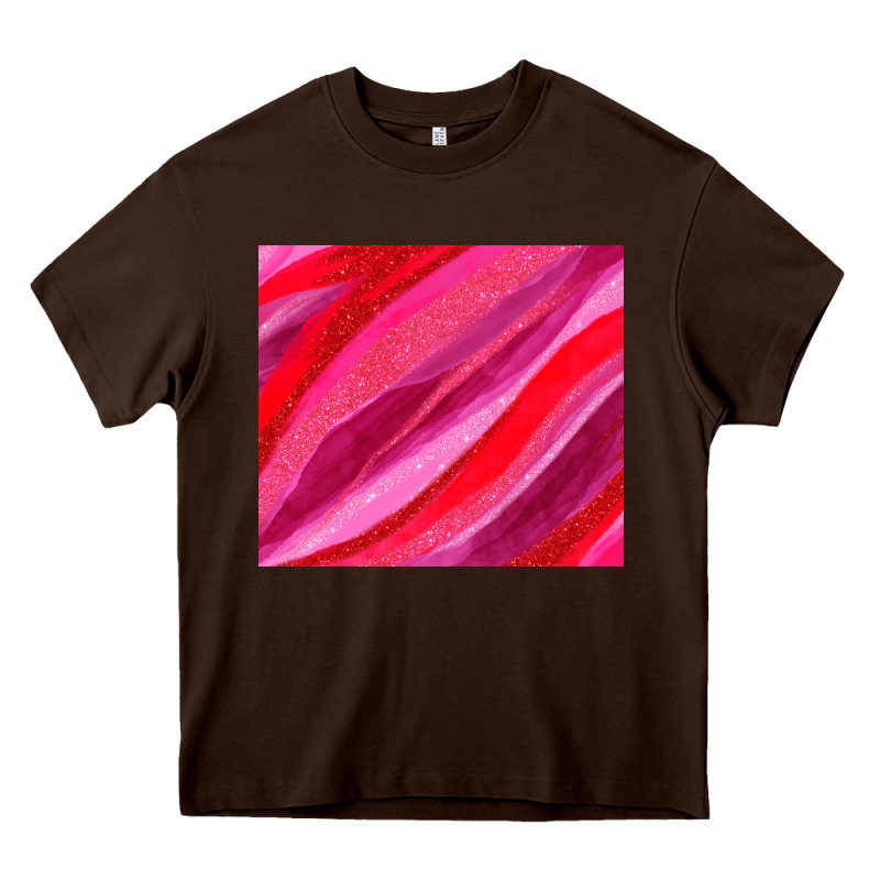 Valentines Day Glitter And Watercolor Heavy Core Tee by AdoDesignShop | Teevron
