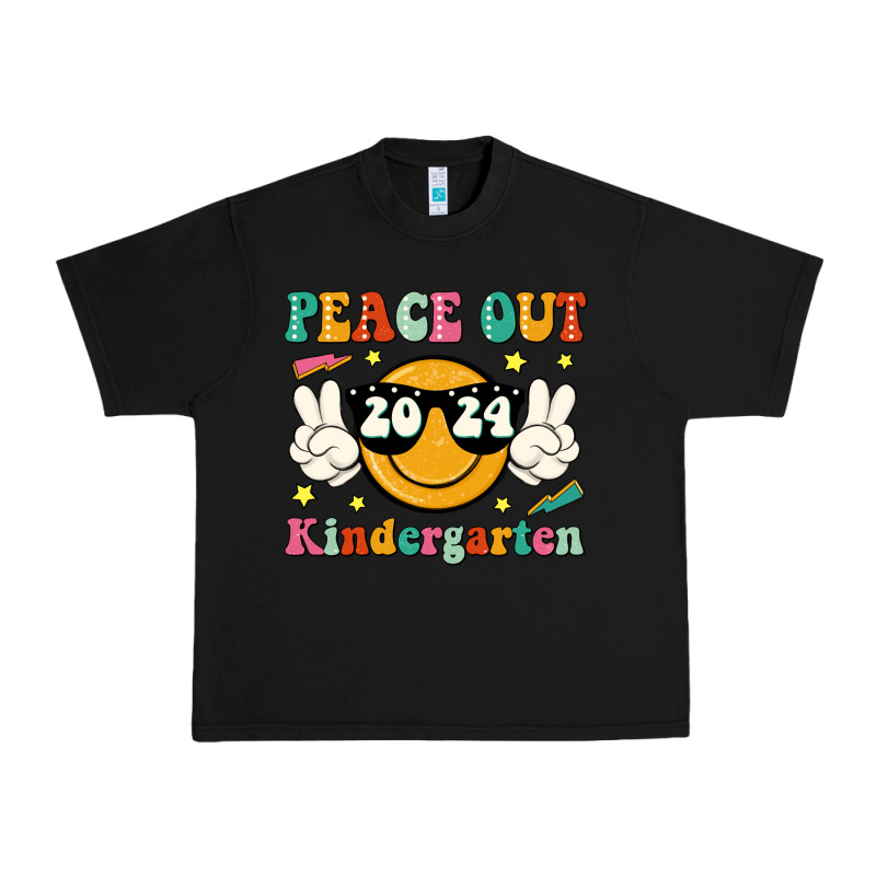 Peace Out 2024 Kindergarten Urban Heavy Tee by JahusDesignShop | Teevron