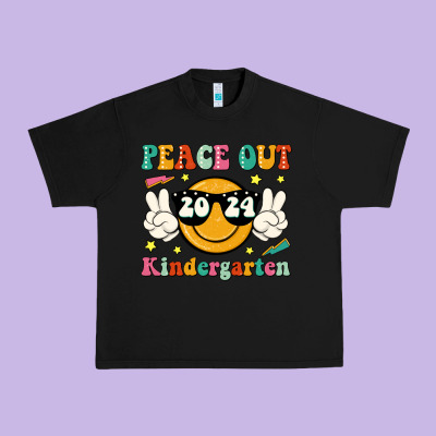 Peace Out 2024 Kindergarten Urban Heavy Tee Designed By Jahusdesignshop