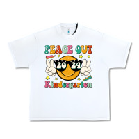 White peace out 2024 kindergarten Urban Heavy Tee - JahusDesignShop