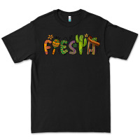 Black fiesta cinco de mayo Premium Tee - BarkalooDesign