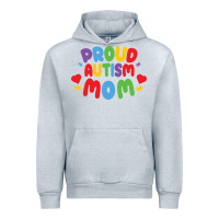 Heather Grey LIL Autism Mom Urban Hoodie - CowhideDigitalArt