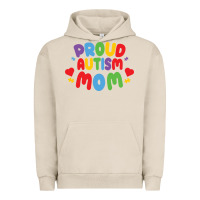 Pigment French Oak LIL Autism Mom Urban Hoodie - CowhideDigitalArt