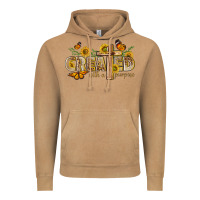 Vintage Camel created with a purpose with sunflower and butterfl Vintage Hoodie - NancyCooperArtShop