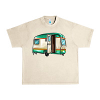 Sandshell caravan Urban Heavy Tee - MaliasSmallBusiness