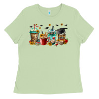 Matcha senior 2023 graduation coffee Ladies Tee - Jasminsmagicworld
