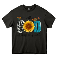 Asphalt with god all things are possible Heavy Core Tee - Artiststas