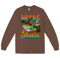 Chestnut Hocus Croakus Halloween Frog Long Sleeve Tee - LillyAllenDesigns