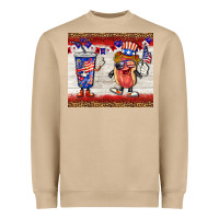 Mushroom usa hot dog coca tumbler Heavyweight Sweatshirt - BarkalooDesign