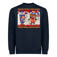 Navy usa hot dog coca tumbler Heavyweight Sweatshirt - BarkalooDesign
