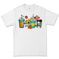 White school bus driver coffee cups Premium Tee - Jasminsmagicworld