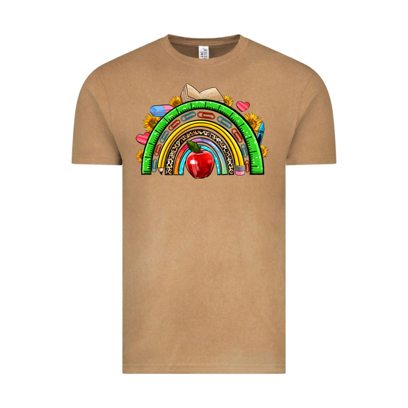 School Rainbow Vintage Tee by NancyCooperArtShop | Teevron