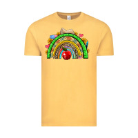Vintage Mustard school rainbow Vintage Tee - NancyCooperArtShop