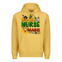 Antique Gold Black Nurse magic Premium Hoodie - HowdyJamesFarm