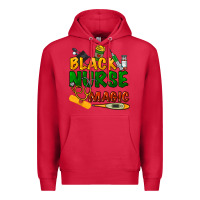 Cardinal Black Nurse magic Premium Hoodie - HowdyJamesFarm