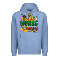 Colony Blue Black Nurse magic Premium Hoodie - HowdyJamesFarm