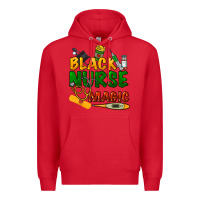 Red Black Nurse magic Premium Hoodie - HowdyJamesFarm