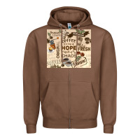 Chestnut coffee is a cup of hope Zipper Hoodie - TumblerDesignByShophia