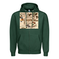 Sports Green coffee is a cup of hope Zipper Hoodie - TumblerDesignByShophia
