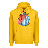 Lemon flowers pumpkin Premium Hoodie - JahusDesignShop