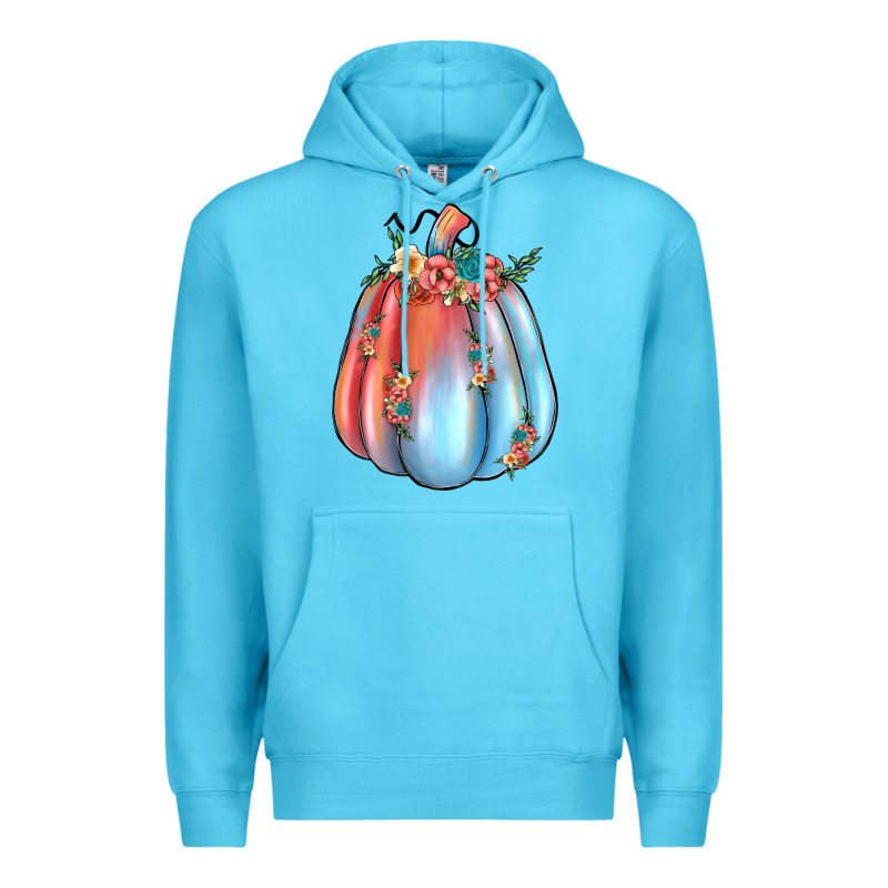 Flowers Pumpkin Premium Hoodie by JahusDesignShop | Teevron
